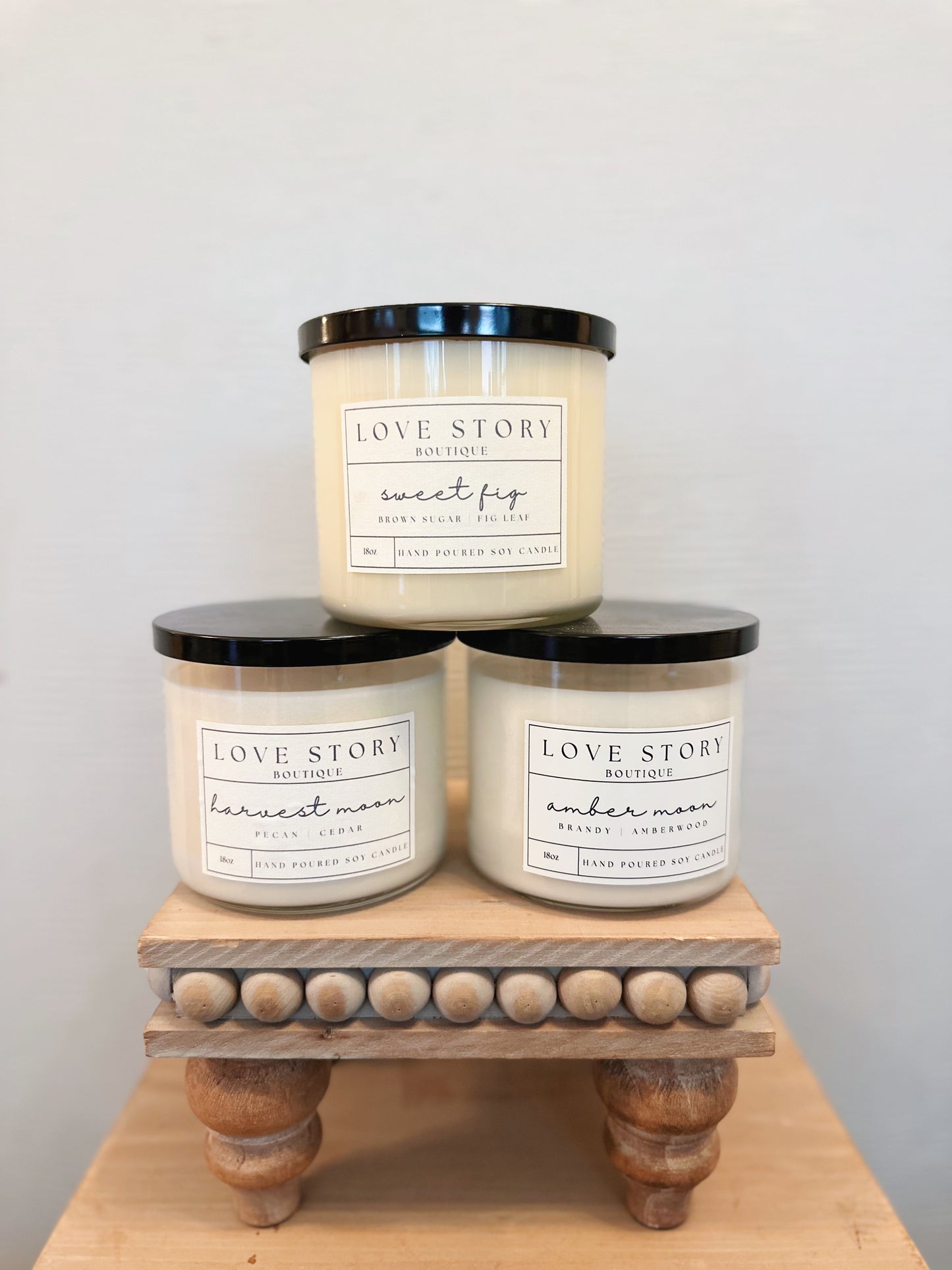18OZ LOVE STORY CANDLES