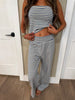 Bella Blue Stripe Bandeau