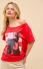 Bruce Springsteen Born In The USA Off The Shoulder Top