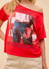 Bruce Springsteen Born In The USA Off The Shoulder Top