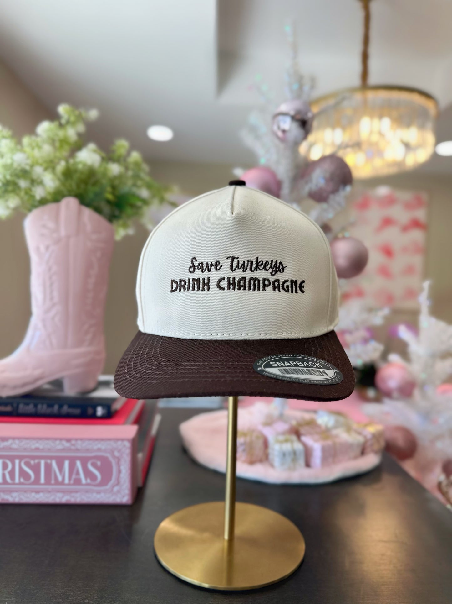 Save Turkeys Brown Hat