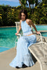Blue Haven Tiered Maxi Set