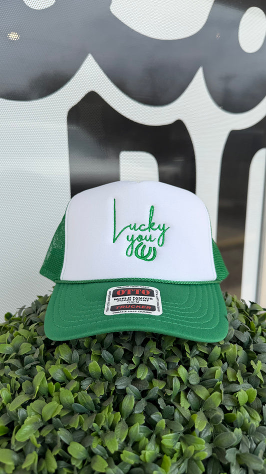 SK: Lucky You Trucker Hat