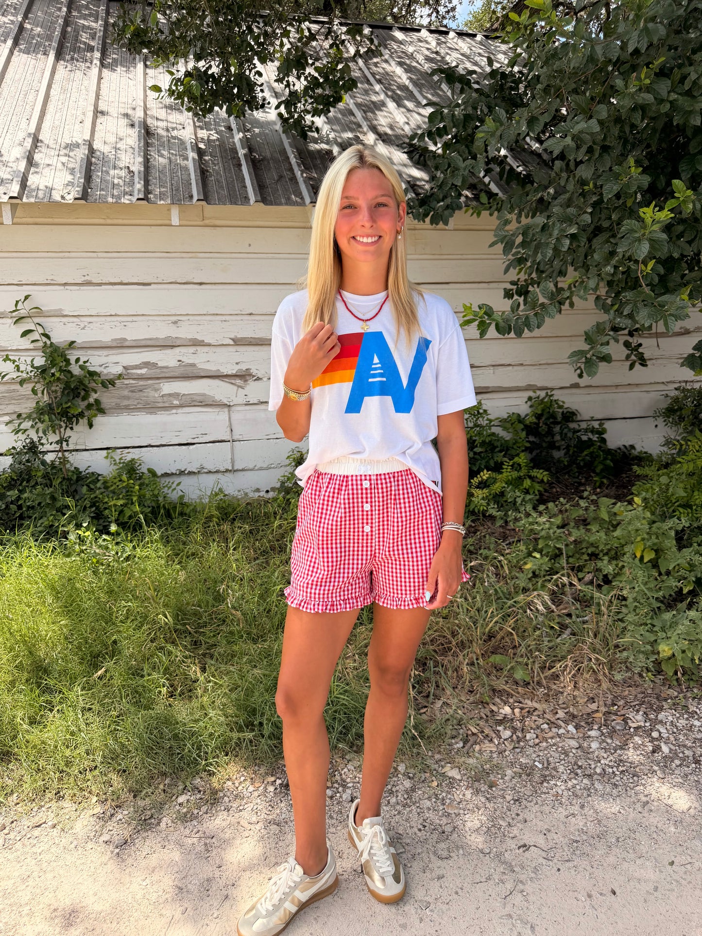 Sweet Gingham Shorts