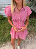 Picnic Date Gingham Romper