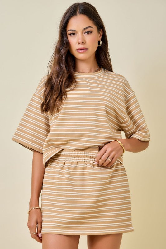 Sun washed Stripe Top