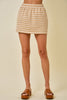 Sunwashed Stripe Skort