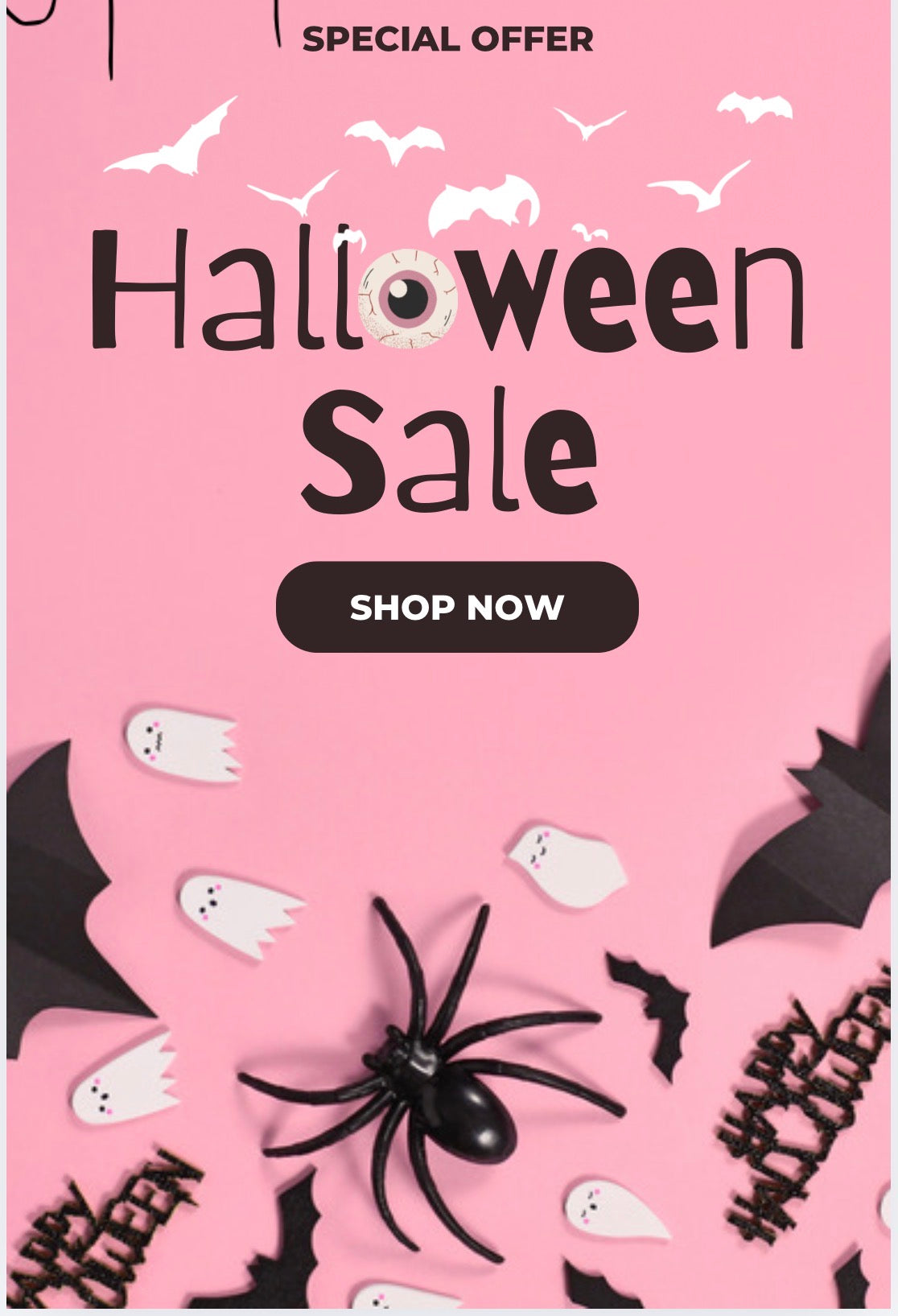 Spooky sale