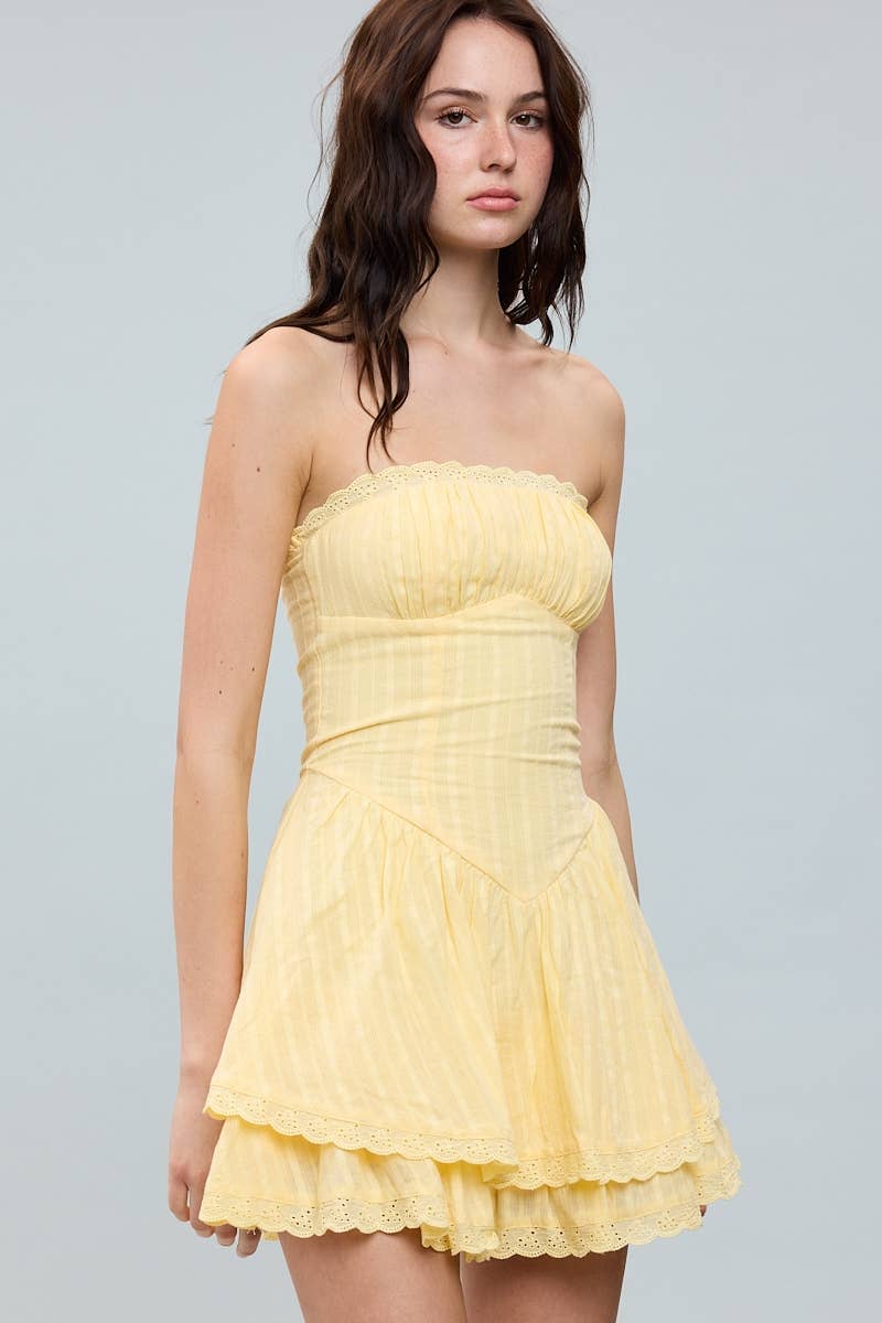 Lemon Honey Mini Dress