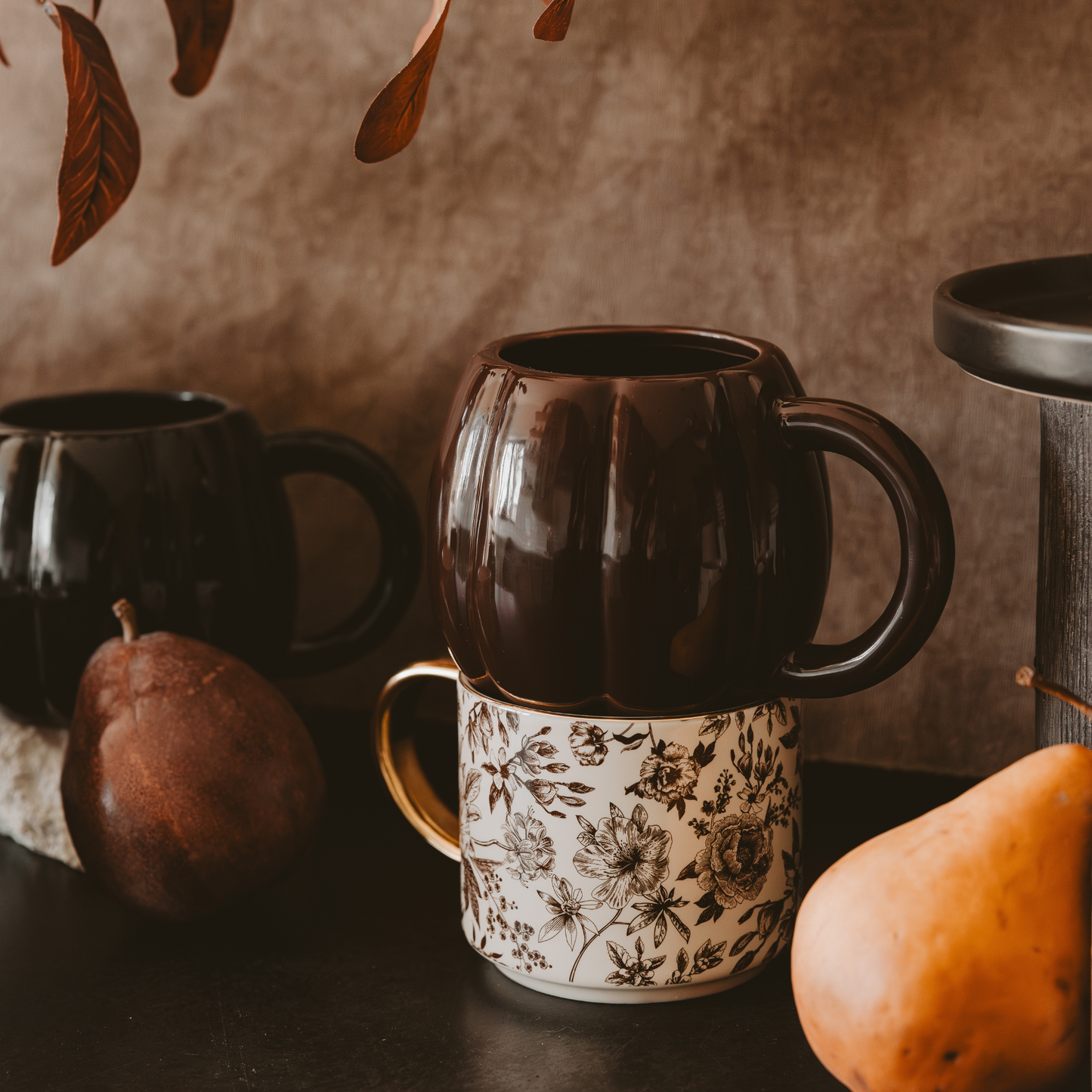 Brown Pumpkin Coffee Mug
