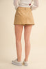 Twill Denim Skorts