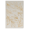 Gold Leaves Notes Journal