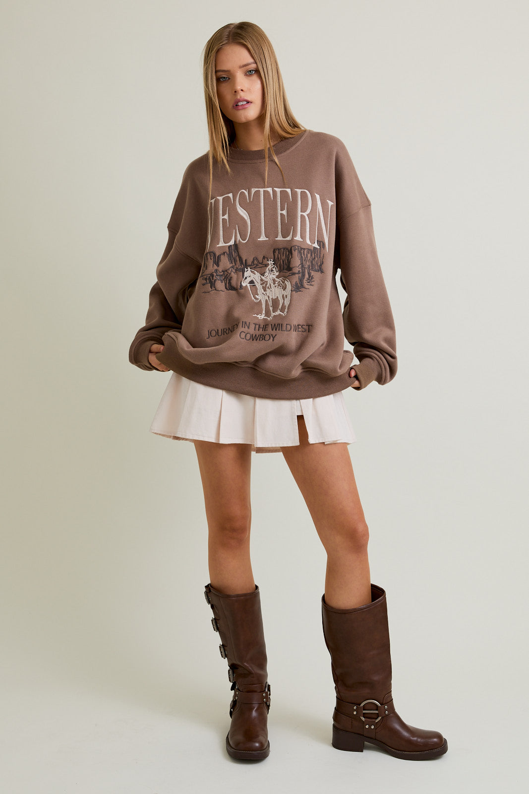 Western Cowboy Sweatshirt