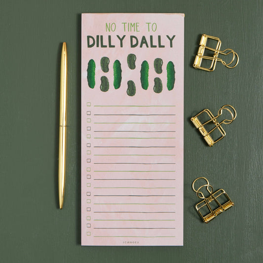 Dilly Dally Pickle Notepad