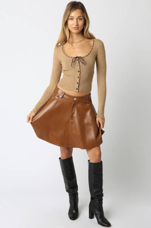 Marin Ribbon Knit Top