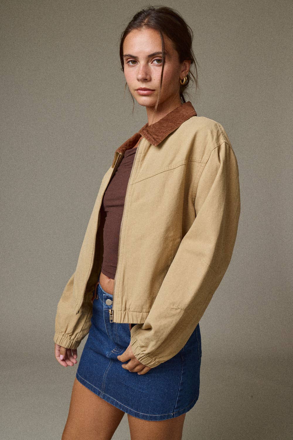 Peyton Corduroy Barn Jacket