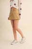 Twill Denim Skorts