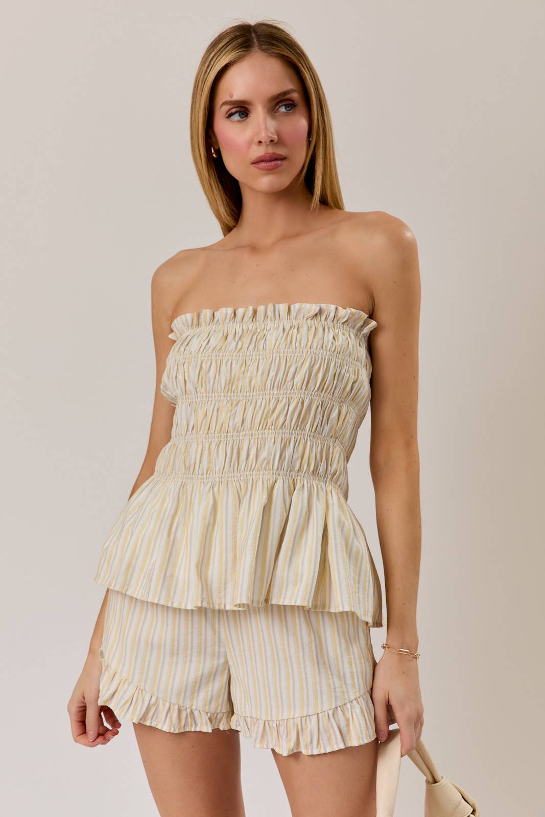 Limoncello Smocked Top