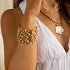 Blake Pearl Wrap Bracelet